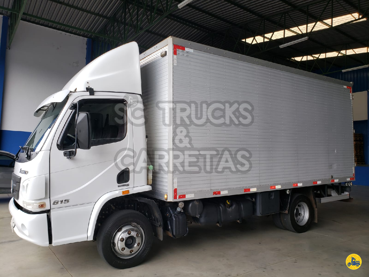 CAMINHAO MERCEDES-BENZ MB 815 Baú Furgão 3/4 4x2 SC Trucks e Carretas  VIDEIRA SANTA CATARINA SC